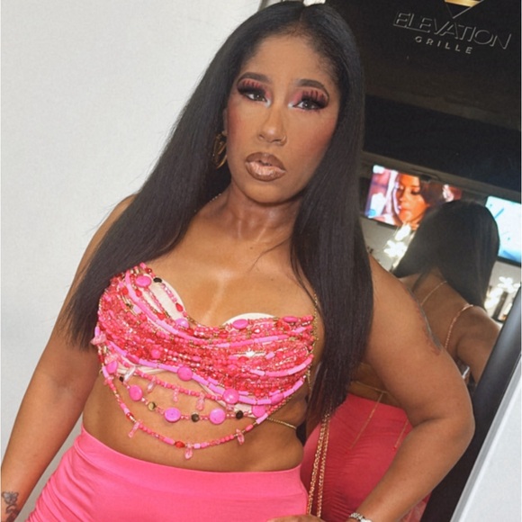 Barbie custom beaded bra top - Picture 3 of 4